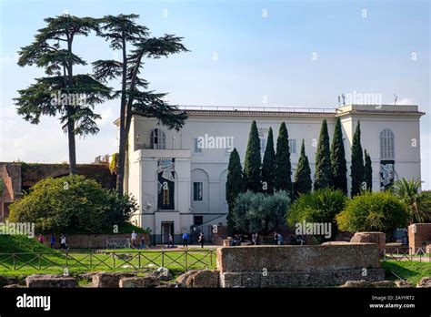 Palatine Hill, Museo Palatino, Palatine Museum exterior view, Rome ...