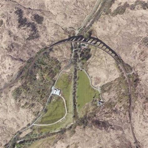 Glenfinnan Viaduct (Harry Potter bridge) in Glenfinnan, United Kingdom (Google Maps)