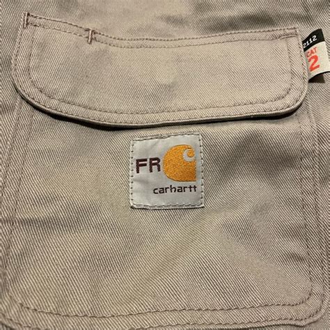 Carhartt | Other | Carhart Gray Flameresistant Twillcoverall Overalls ...