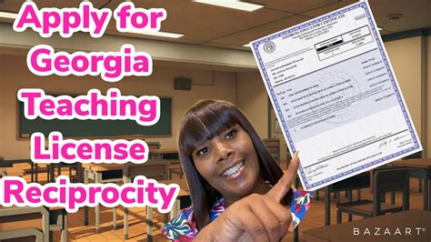 How to apply for Georgia’s Teaching License (RECIPROCITY). Georgia ...