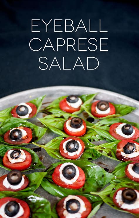 Halloween Caprese Salad | Ciera Design Studio