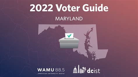 November 2022 Election Map Maryland