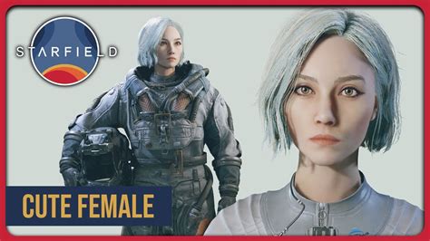 【STARFIELD】Cute Female Preset | Character Creation (With Sliders) - YouTube