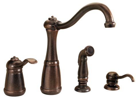 Best Kitchen Faucet Bronze With Sprayer 4 Hole Installation – Home ...