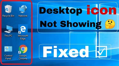 Desktop Icons Not Showing - Windows 7, 8, 10 Desktop Icons Not Showing ...