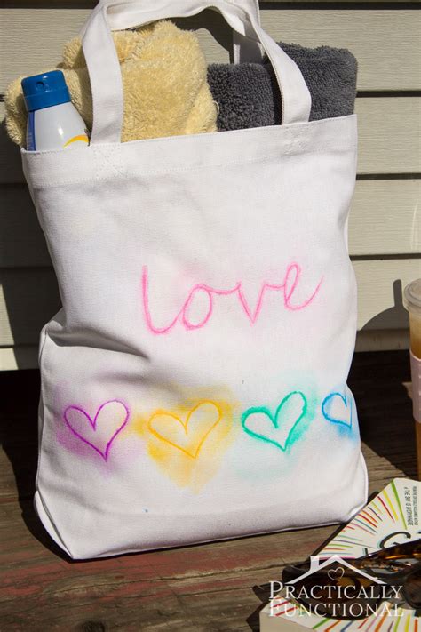 Make A Watercolor Tote Bag With Paint Pens
