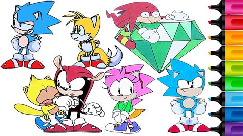 19 Sonic Mania Coloring Pages - Printable Coloring Pages