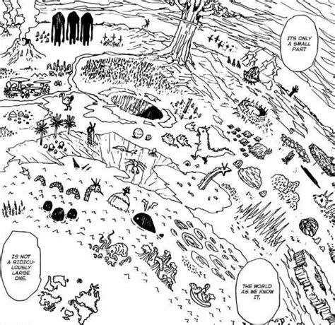 Breakdown of HxH Dark Continent Map- what to expect there? - Hunter X Hunter