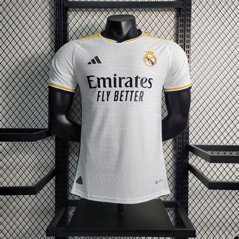 Player Version Real Madrid Jersey 23/24 Home Football Kit 2023 2024 ...