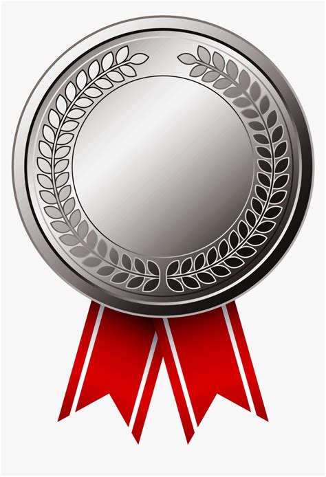 Medals Drawing Platinum - Silver Medal Png, Transparent Png ...