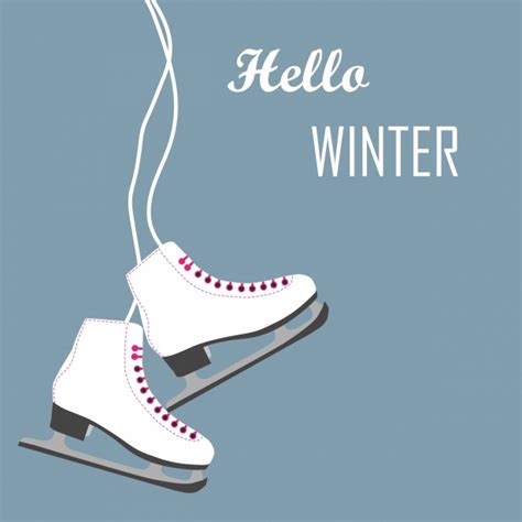 Ice Skates Winter Background Free Stock Photo - Public Domain Pictures