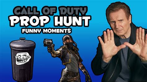 COD Prop Hunt Funny Moments - Liam Neeson, Air conditioners and Turds ...