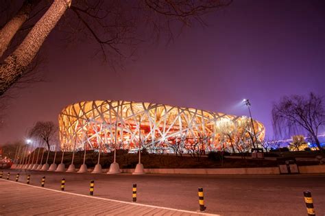 Premium Photo | Beijing olympic stadium in beijing, china.