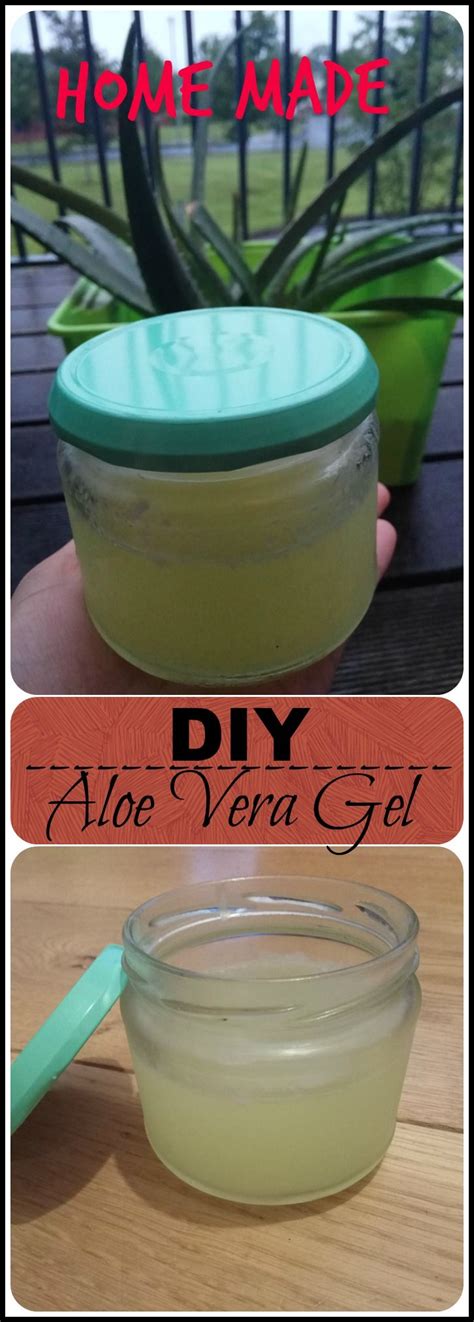 DIY, Home Made Aloe Vera Gel | Diy aloe vera gel, Aloe vera gel skin, Aloe vera for skin