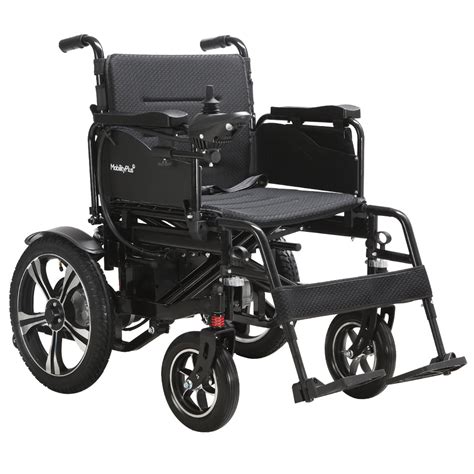 MobilityPlus+ Heavy-Duty Electric Wheelchair | Easy-Folding, Portable – MobilityPlus Wheelchairs