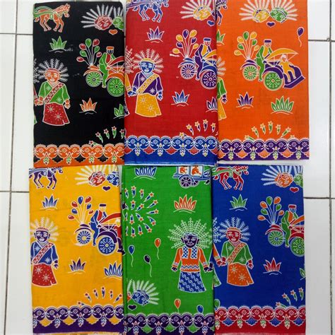 Batik Ondel Ondel Betawi - Contoh Motif Batik