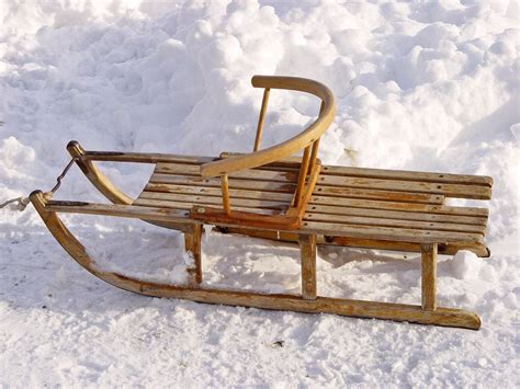 Wooden sledge | Wooden sledge, Wooden, Sledge