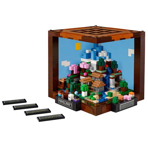 New LEGO Minecraft 2024: set 21265 The Crafting Table is online on the Shop as well as at Amazon ...