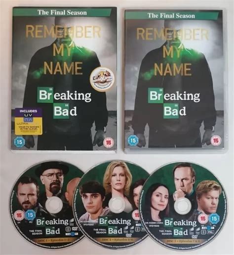 DVD BOX SET - Breaking Bad The Final Season DVD 2013 3-Disc Set Box Set ...