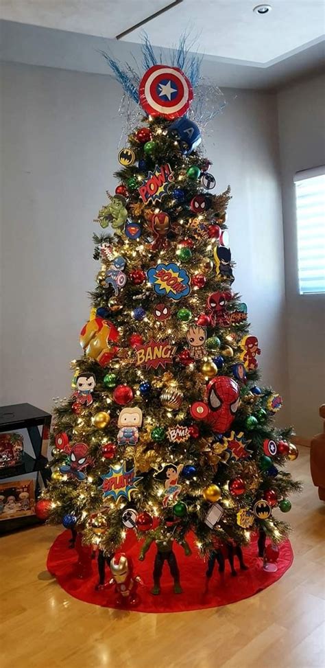 Superhero Christmas Tree | Superhero christmas, Creative christmas trees, Christmas tree themes