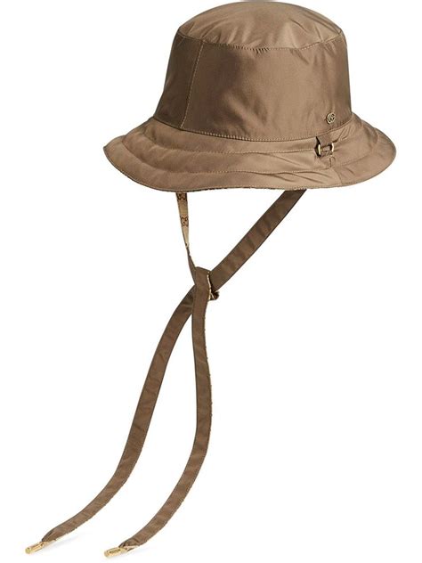 Gucci Reversible Bucket Hat - Farfetch | Gucci bucket hat, Bucket hat, Hats