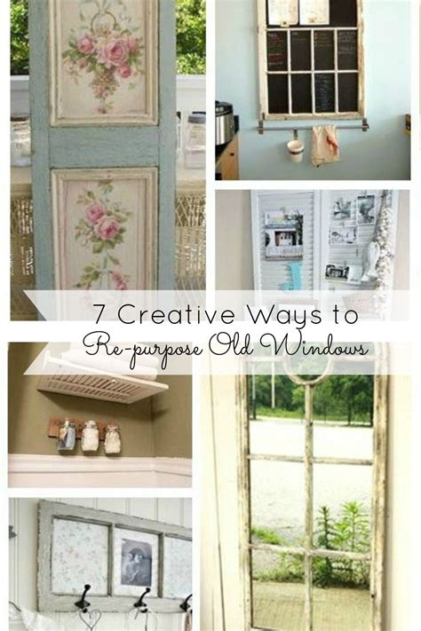 7 Creative Ways to Re-purpose Old Windows | Mom Fabulous