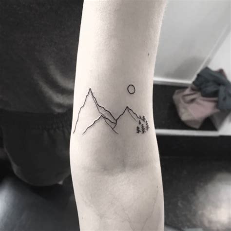 150+ Tattoo Ideas For Mountain Lovers – Body Art Guru