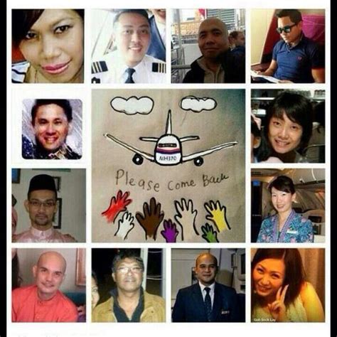 The Captain, The Crew And The Passengers Of MH370