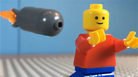 Lego Man gets Hit by a Nuke - YouTube