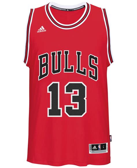 Lyst - Adidas Originals Men's Joakim Noah Chicago Bulls Swingman Jersey ...