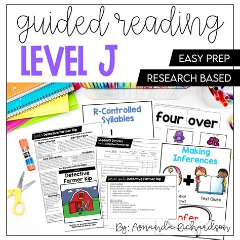 First Grade Guided Reading BUNDLE | Levels E-J - Mrs. Richardson's Class