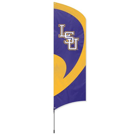 LSU Tall Team Flag Kit with Pole