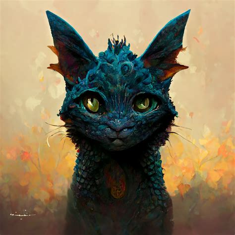 ArtStation - Cat Dragon