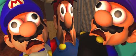 SMG4, Mario and SMG3 shocked by Yusaku-Ishige on DeviantArt