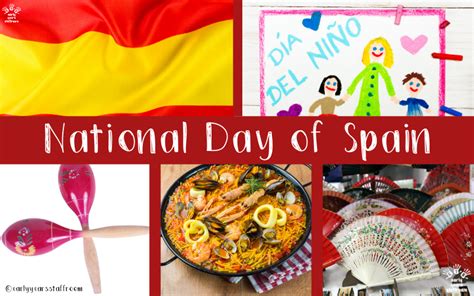 National Day of Spain | Early Years Events Calendar