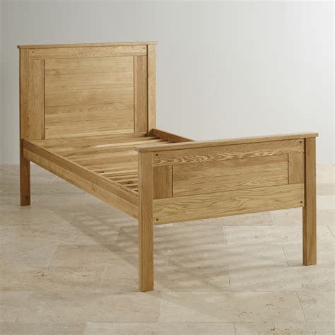 Newark Natural Solid Oak Single Bed | Bedroom Furniture