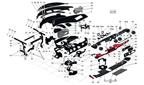 Ferrari LaFerrari DASHBOARD - Ricambi America, Inc.