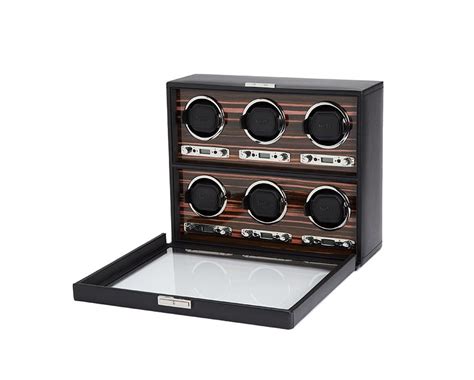 WOLF | Watch Winders | Roadster 6pc Watch Winder With Storage – Pura Luxury Goods, High Quality ...