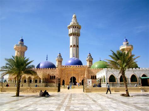 Download Senegal Grand Mosque Of Touba Wallpaper | Wallpapers.com