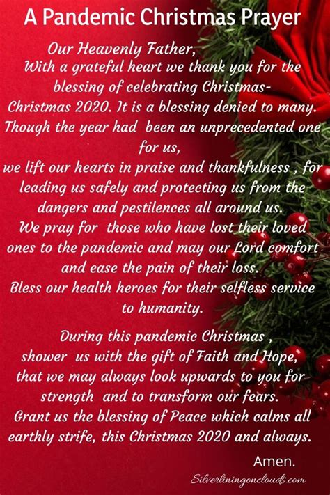 A Grateful Christmas Prayer during the Pandemic