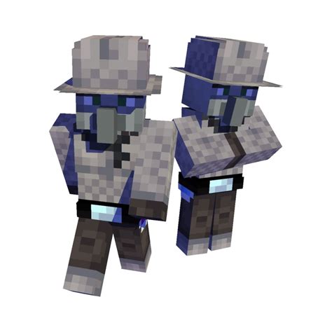 Pixel Papercraft - Guard Illager (Guard Illager Mod)