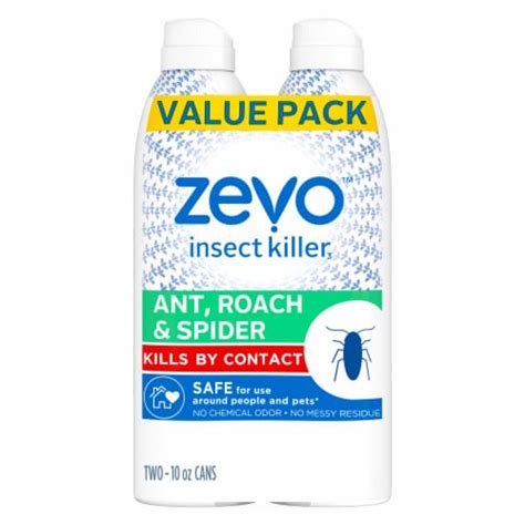 Zevo Crawling Insect Killer Spray Twin Pack, 20 oz - Kroger