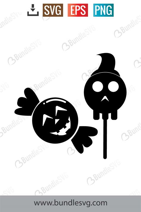 Halloween Candy Svg Free Download | BundleSVG.com