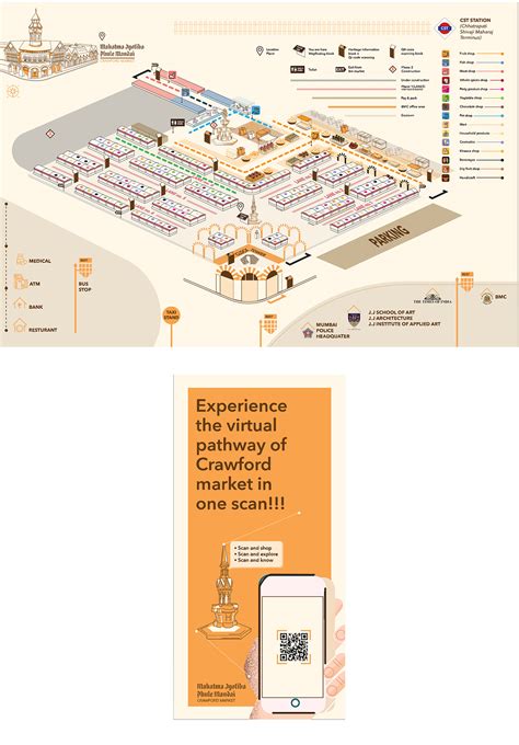 Crawford Market Map :: Behance