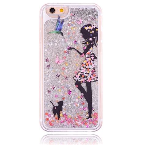 Unique shining sand Lovely girl Phone Case Cover for Apple iPhone 7 7 ...