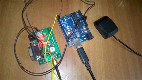 GPS receiver using arduino interface and working