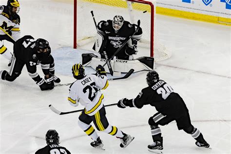 Michigan Hockey Game #2: Michigan 5, Providence 4 | mgoblog