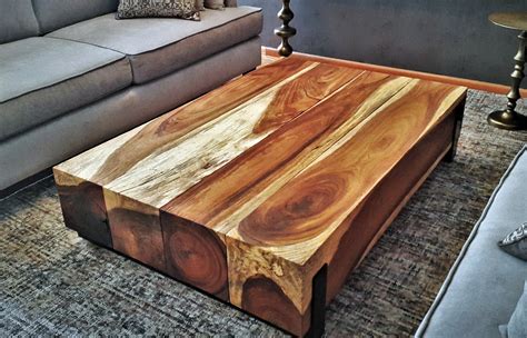 Parota Wood Coffee Tables | Custom | Made in Mexico