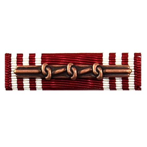 Army Good Conduct Medal Ribbon with Awards Preassembled