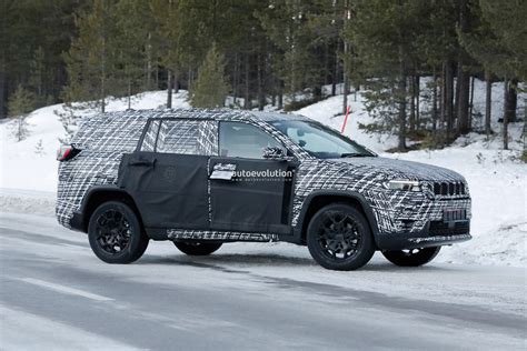 2023 Jeep Commander RHD Spied Cold-Weather Testing - autoevolution